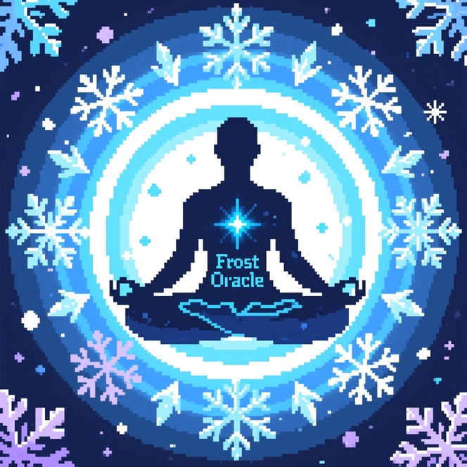 Free Frost Oracle Meditates Image | Download at StockCake