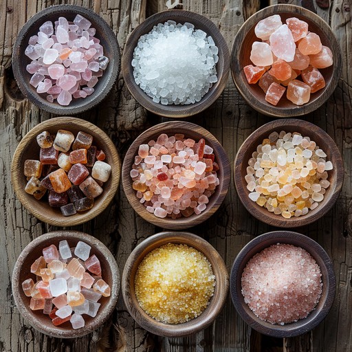 Salt Style Free Variety of Salts Image - Salt, Bowls, Wooden | Download at StockCake