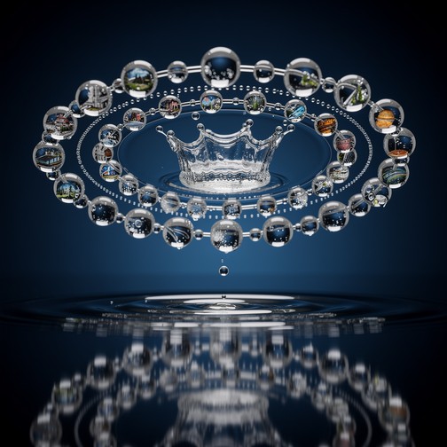 Planetary Rings Patterns Free Liquid Planetary Rings Image - Water, Droplets, Macro | Download ...