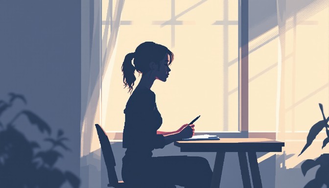Peaceful Writing Free Peaceful Morning Writing Image - Writing, Minimal, Sunlit ...