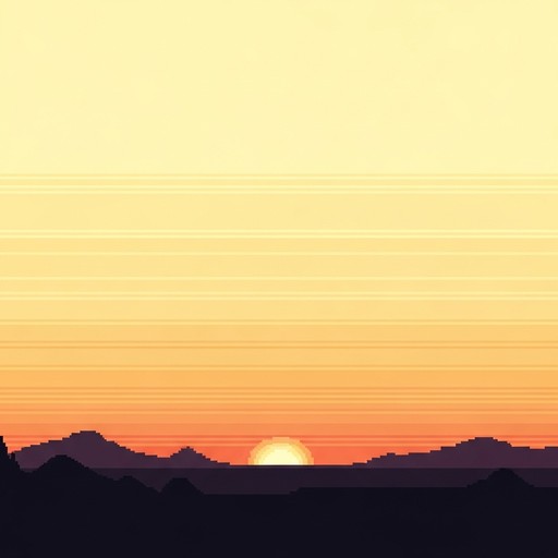 Free Pixel Sunrise Dawn Photo - Sunrise, Pixel, Minimalist | Download ...