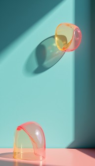 Translucent Inspo Free Translucent Color Forms Image - Geometric, Translucent, Minimal ...