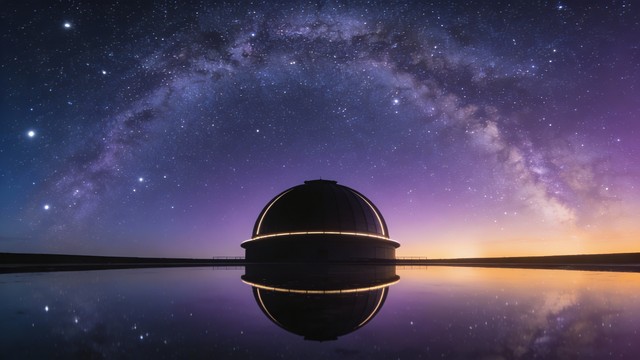 Dome Reflection Free Cosmic Dome Reflection Image - Observatory, Dome, Astronomy ...