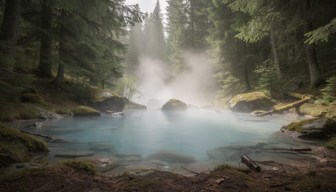 Free Mystical Forest Pool Image - Geothermal, Hotspring, Forest ...