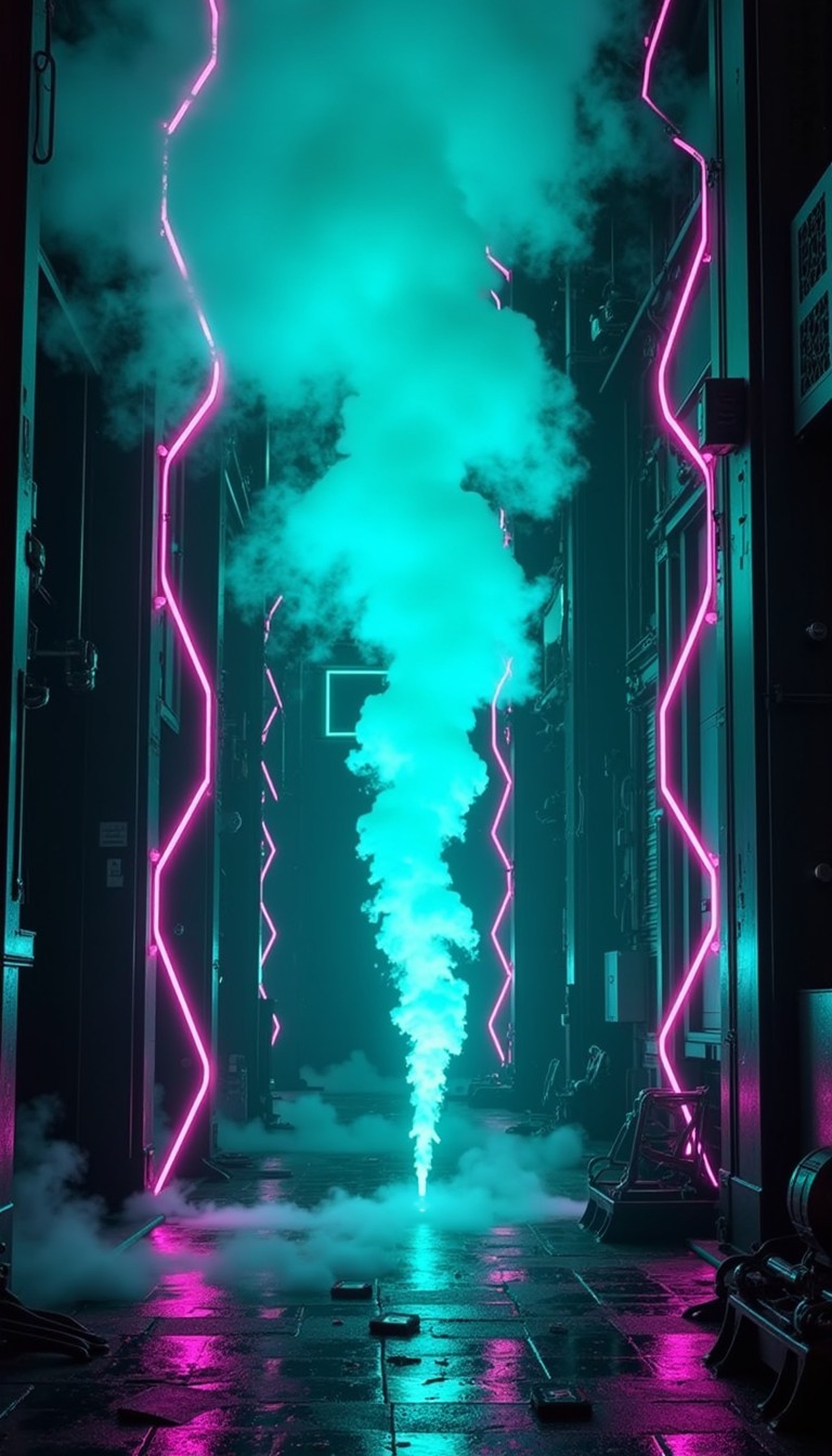 Free Neon Steam Rising Image - Cyberpunk, Steam, Neon | Download at ...