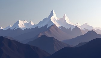 Free Minimalist Mountain Range Image - Mountains, Geometric, Peaks ...