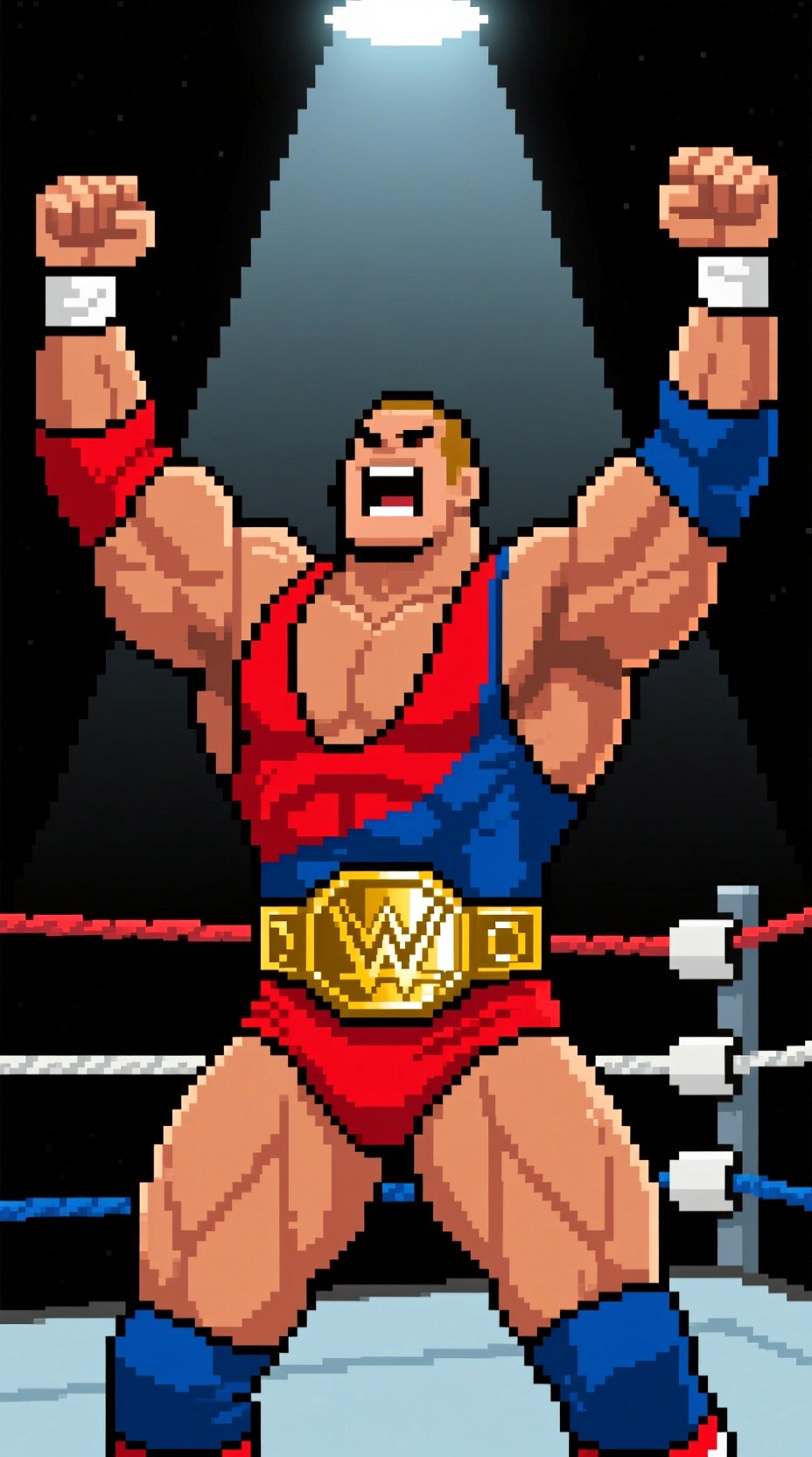 Free Pixel Wrestling Champion Image - Wrestling, Pixel, Champion ...