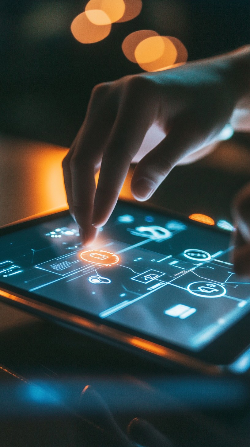 Free Touching digital interface Image - Technology, Touchscreen ...