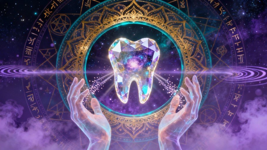 Teeth Spiritually Free Cosmic Dental Divinity Image - Byzantine, Dental, Celestial ...