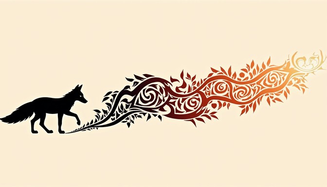 Free Gothic Fox Spirit Image - Gothic, Fox, Tattoo | Download at StockCake