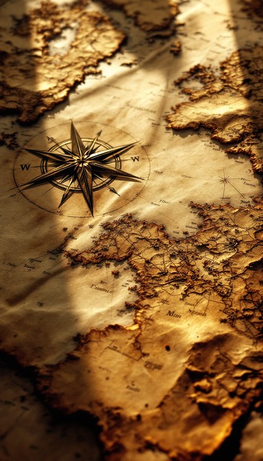 Free Ancient Compass Map Image - Map, Compass, Navigation | Download at ...