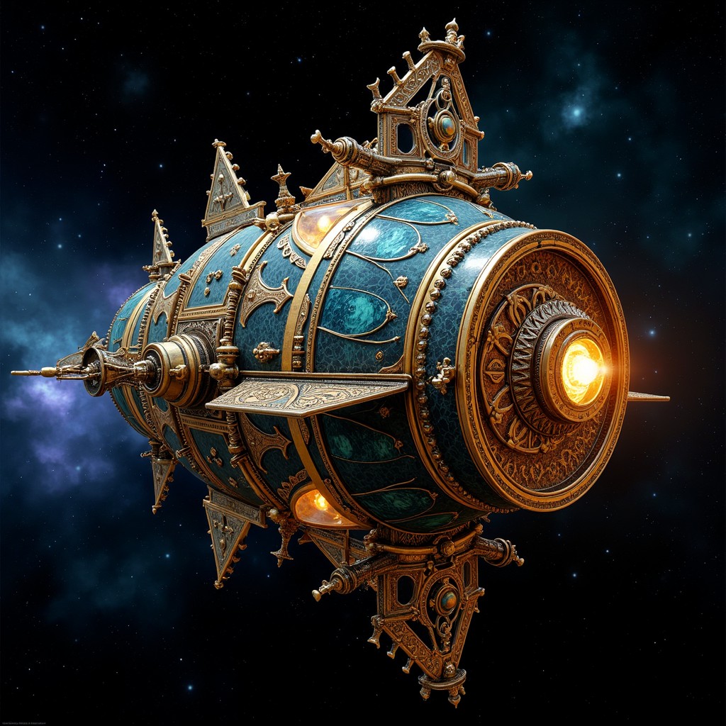 Free Golden Space Relic Image - Byzantine, Spacecraft, Golden ...