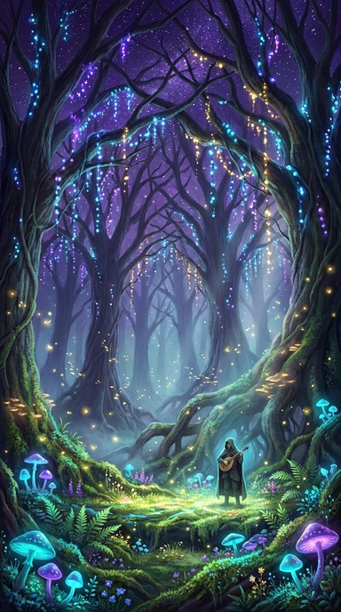 Free Enchanted Forest Cathedral Image - Fantasy, Forest, Cathedral ...