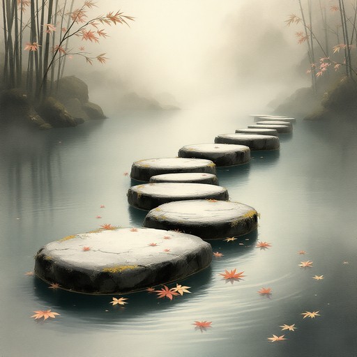 Zen Image Path Way Free Misty Zen Pathway Image - Stones, Water, Mist | Download at StockCake