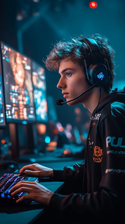 Free Gamer Playing Intensely Image - Gaming, Esports, Competition ...