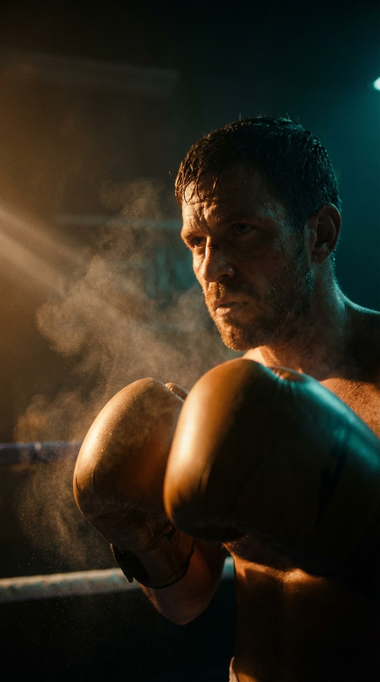 Free Fighter's Fierce Determination Image - Boxer, Fighter, Athlete ...