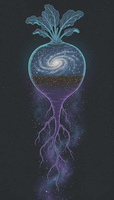 Free Cosmic Turnip Galaxy Image - Turnip, Galaxy, Space | Download at ...