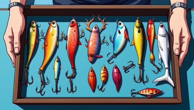 Fishing Visual Free Lure Collection Display Image - Fishing, Lures, Tackle | Download ...