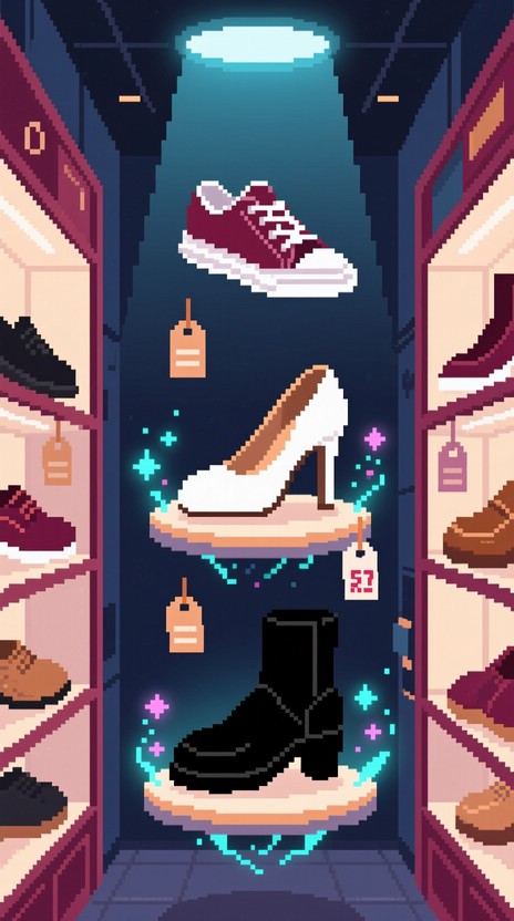 Free Magical Shoe Boutique Image - Pixelart, Shoes, Boutique | Download ...