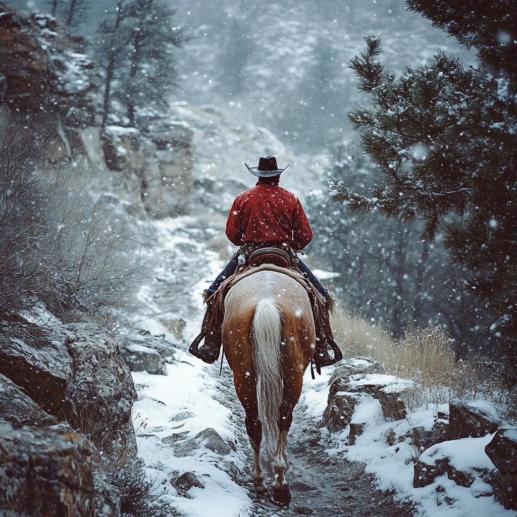 Free Winter Horse Ride Image - Winter, Snow, Horse | Download at StockCake