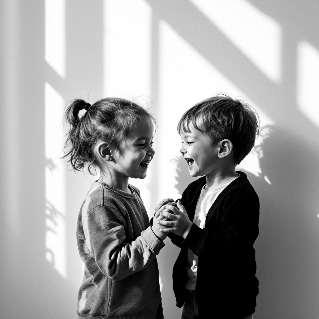 Shadow Rejoicing Free Joy In Shadow Image - Childhood, Laughter, Friendship | Download ...
