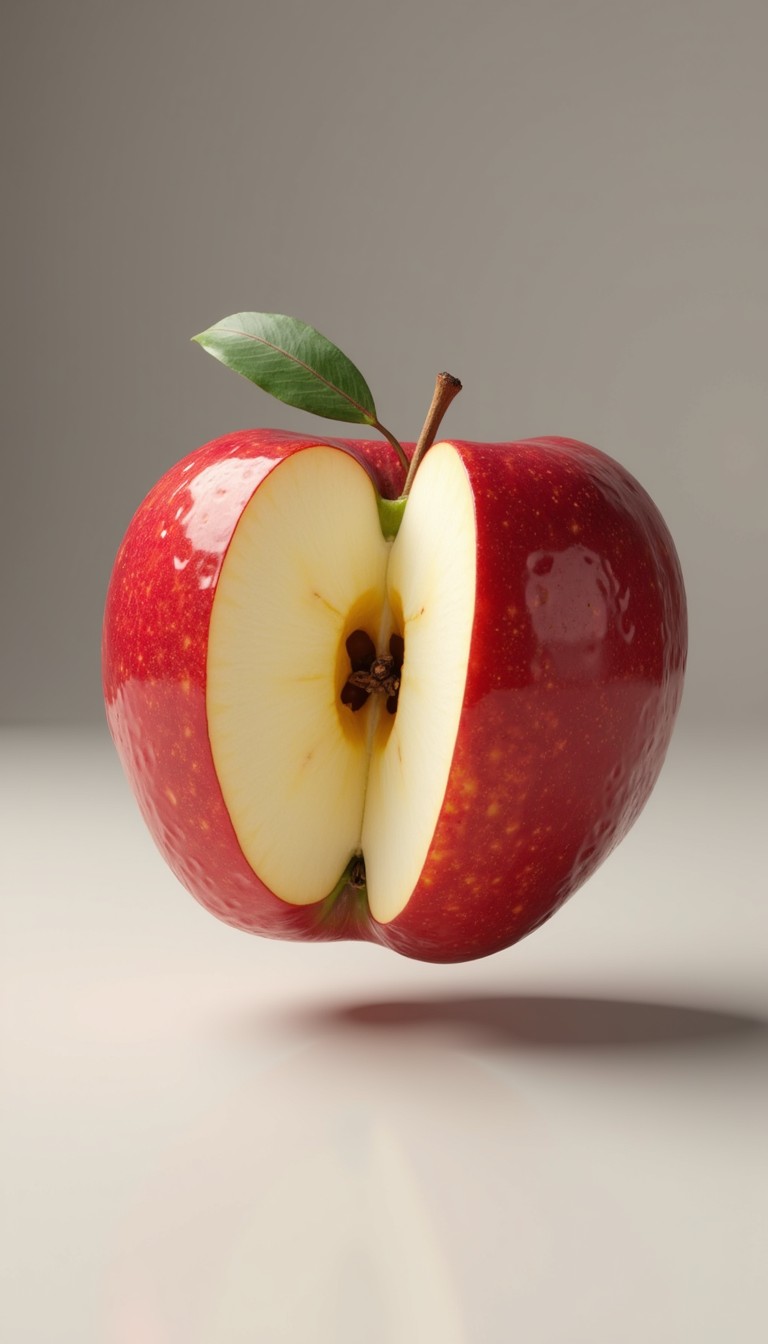 Free Apple's Inner Beauty Image - Apple, Slice, Fruit | Download at ...