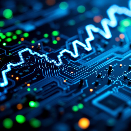 Free Glowing Circuit Patterns Image - Circuit, Technology, Electronic ...