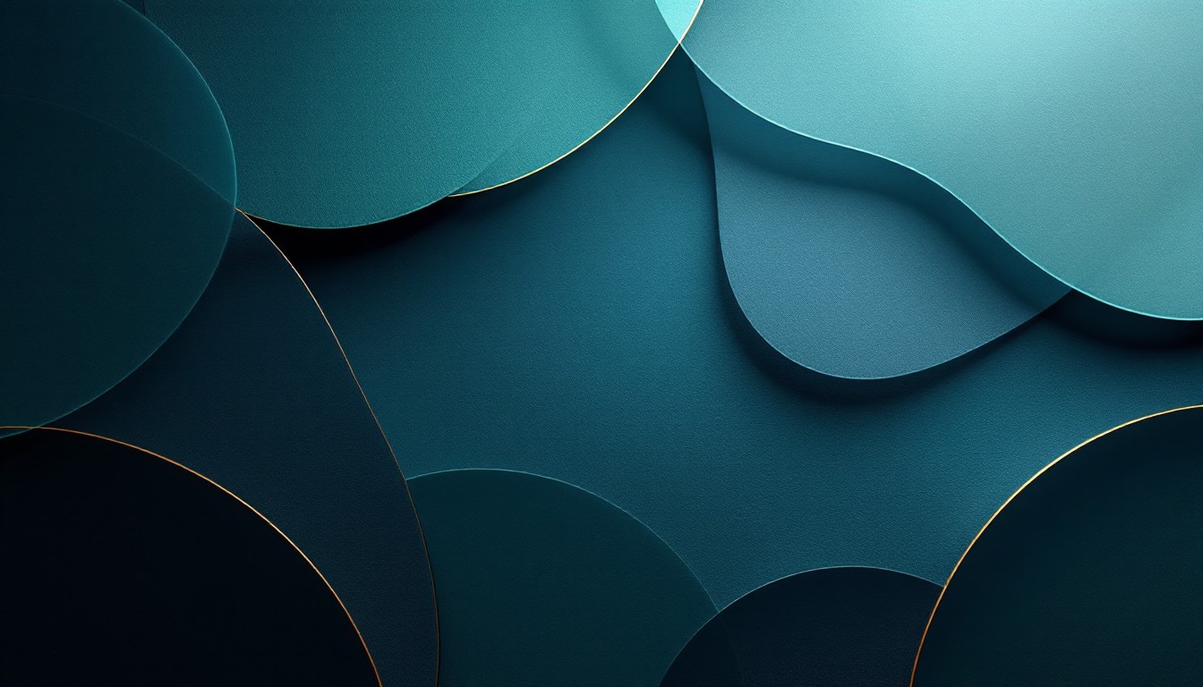 Free Abstract Teal Elegance Image - Teal, Abstract, Minimalist ...
