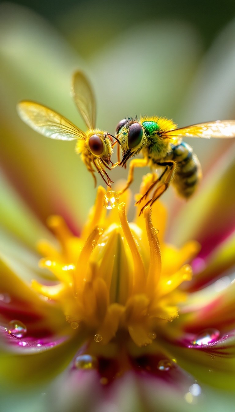 Free Pollinator Meets Blossom Photo - Pollinator, Flower, Macro ...