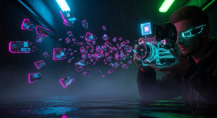 Free Cybernetic Vision Portal Image - Cyberpunk, Lens, Neon | Download ...