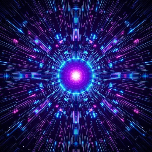 Tech Burst Data Free Radiant Tech Burst Image - Digital, Technological, Futuristic ...