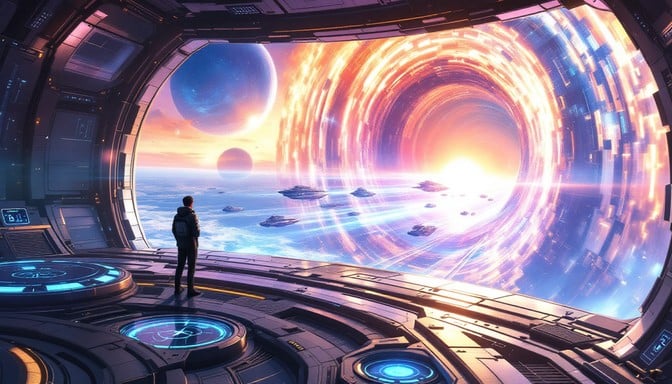 Free Cosmic Gateway Awakens Image - Anime, Space, Pilot | Download at ...