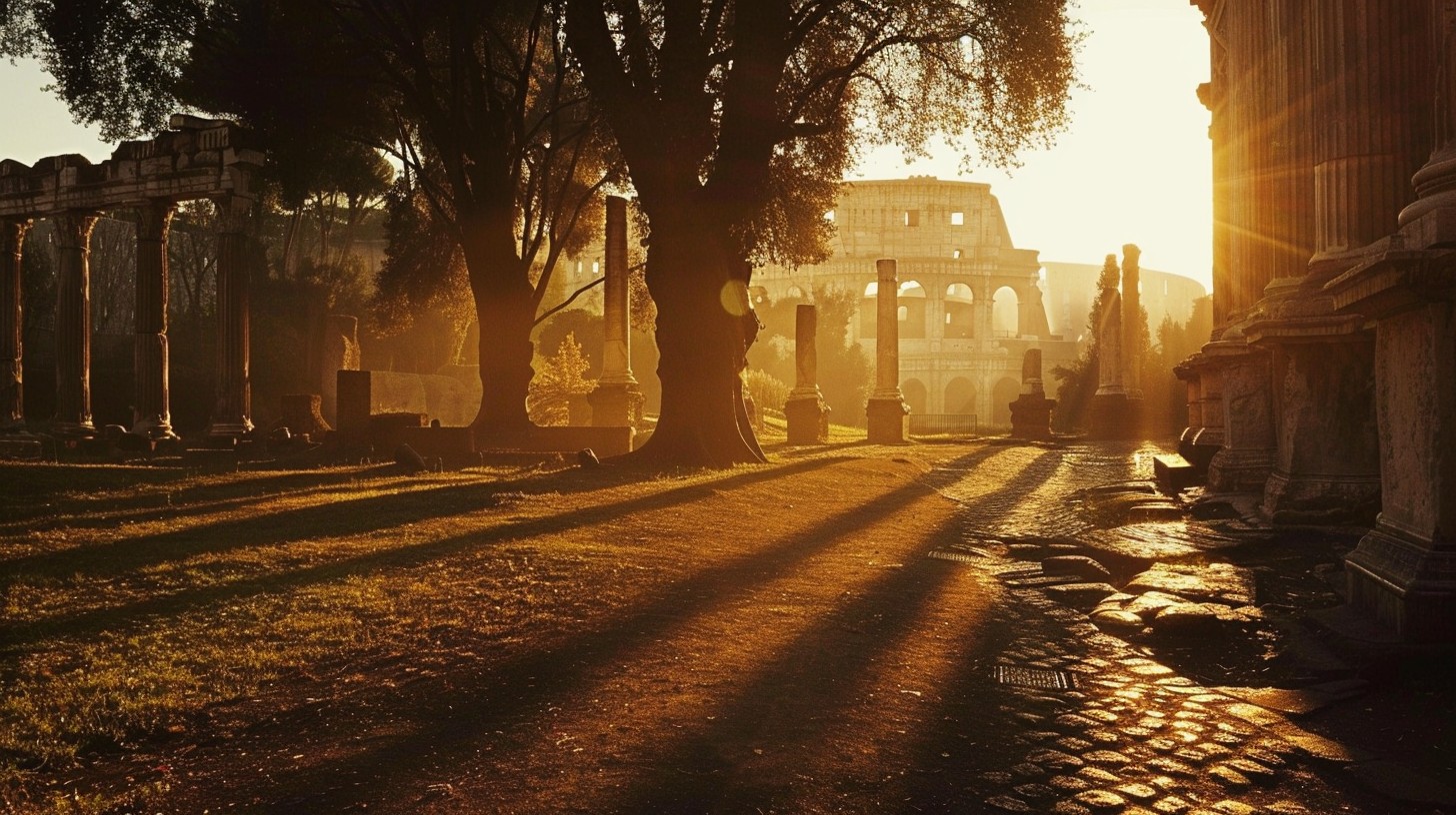 Free Sunset Ancient Ruins Image - Sunset, Ruins, History | Download at ...