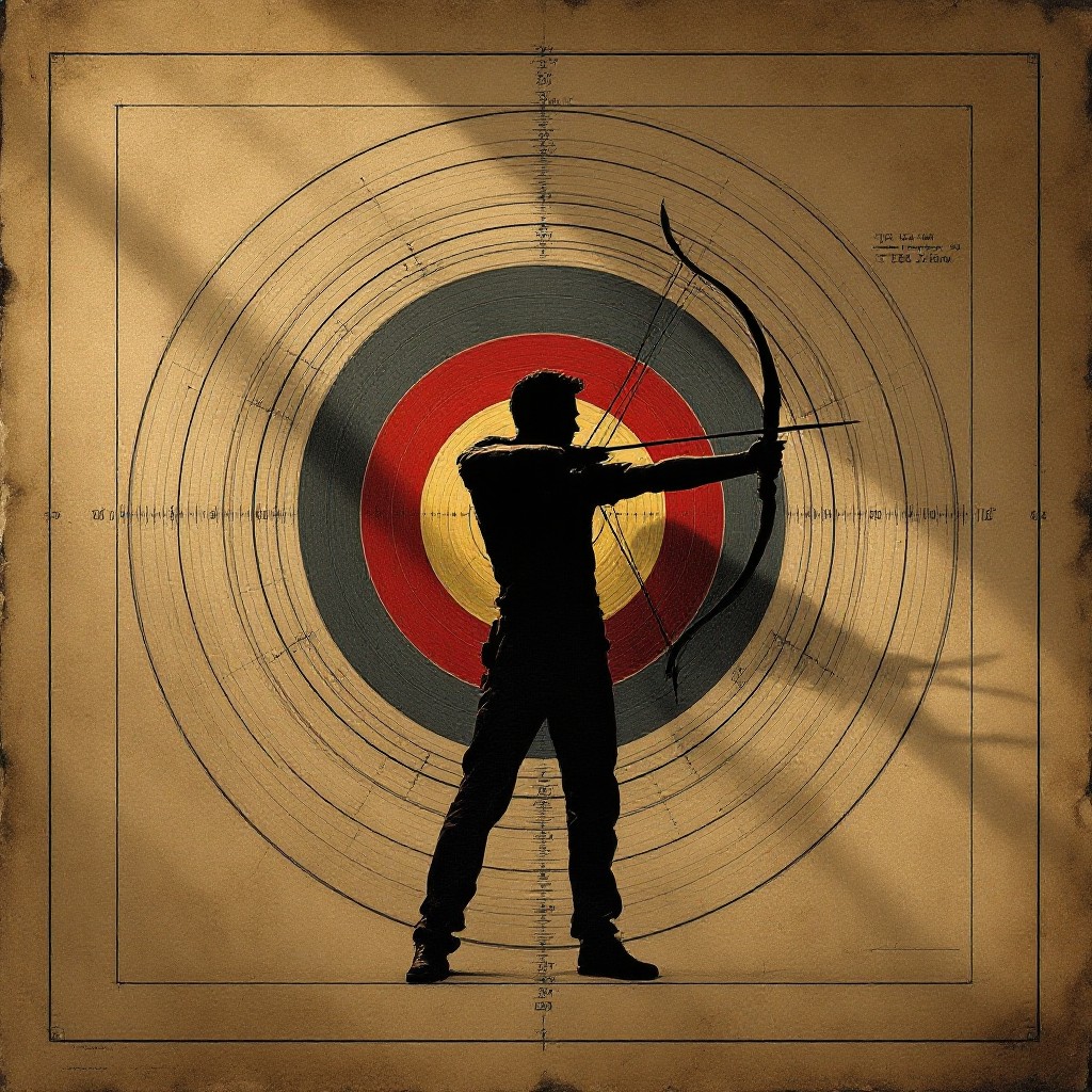 Target Archey Free Vintage Archer's Target Image - Archery, Vintage, Target ...
