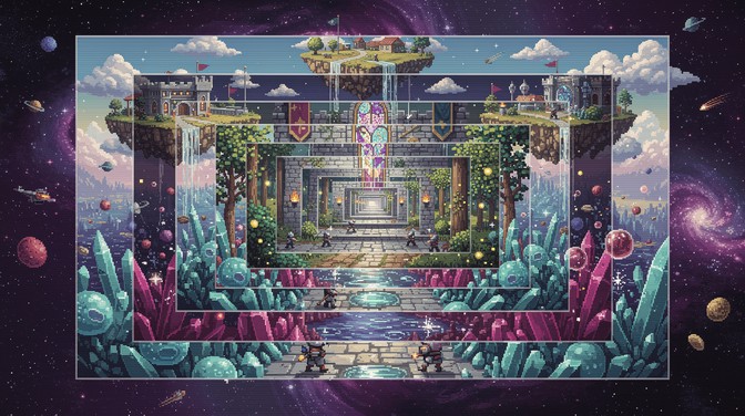 Free Infinite Pixel Journey Image - Pixel, Retro, Gaming | Download at ...