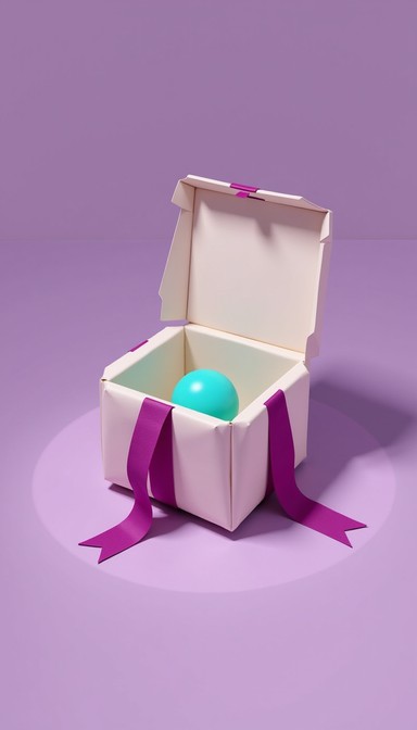 Spectacular Box Free Glowing Surprise Box Image - Gift, Box, Teal | Download at StockCake