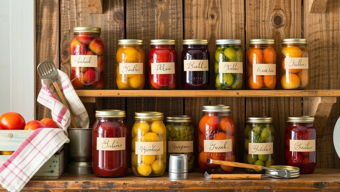 Preserves Patterns Free Vintage Preserves Collection Image - Preserves, Canning, Jars ...