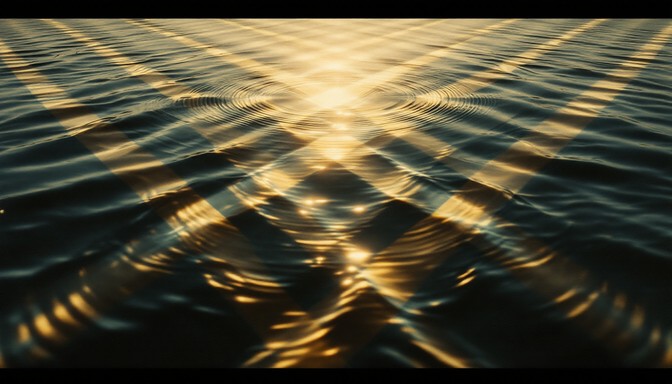 Free Golden Water Patterns Image - Water, Ripples, Geometric | Download ...