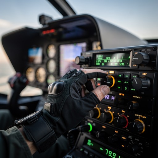 Free Pilot Adjusts Radio Image - Pilot, Helicopter, Aviation | Download ...