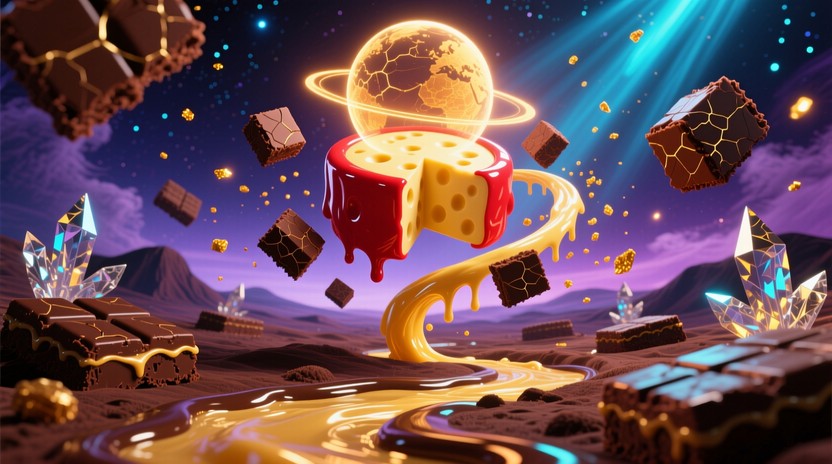 Free Cosmic Cheese Fantasy Image - Fantasy, Surreal, Cheese | Download ...