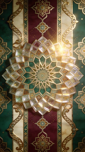 Free Emerald Islamic Pattern Stock Images | StockCake