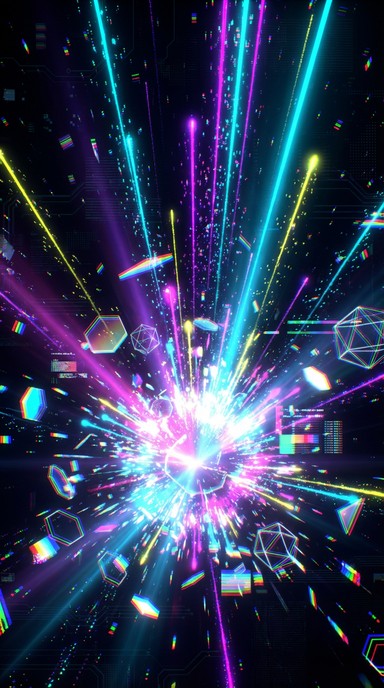 Neon Explotion Puff Free Neon Powder Explosion Image - Cyberpunk, Neon, Explosion ...