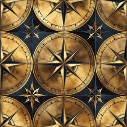 Free Nautical Compass Pattern Image - Compass, Nautical, Brass ...