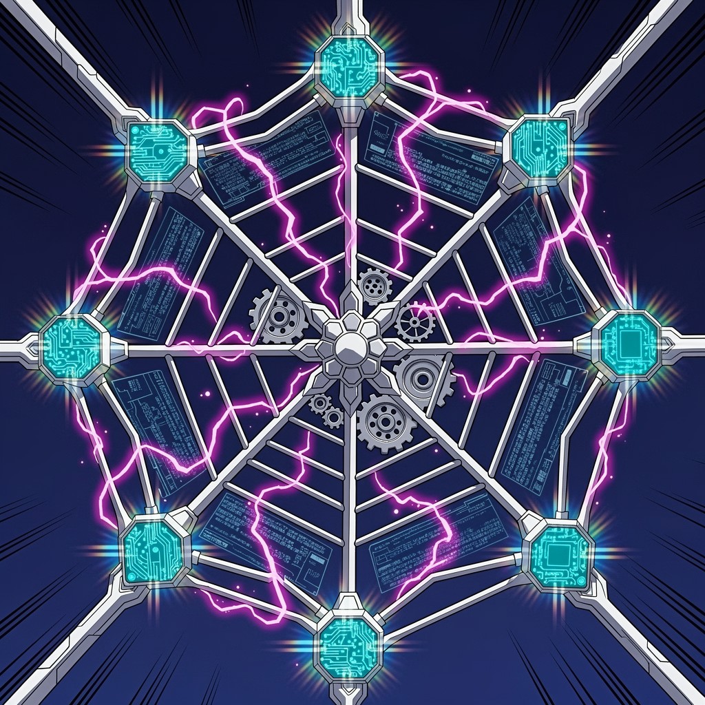 Free Cyberpunk Spider Web Image - Anime, Manga, Cyberpunk | Download at ...