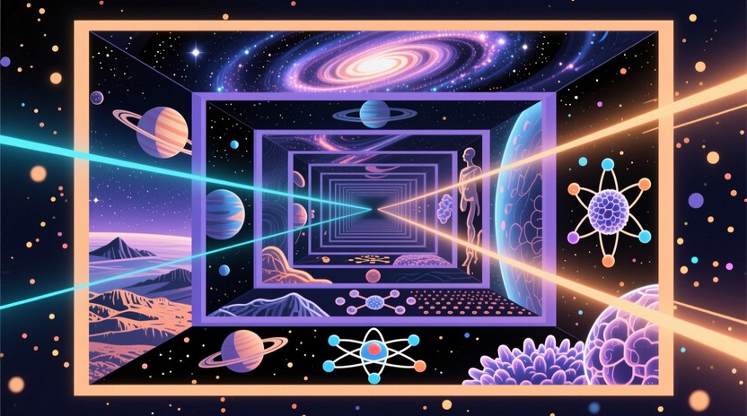 Free Infinite Zoom Journey Image - Galaxy, Atoms, Tunnel | Download at ...
