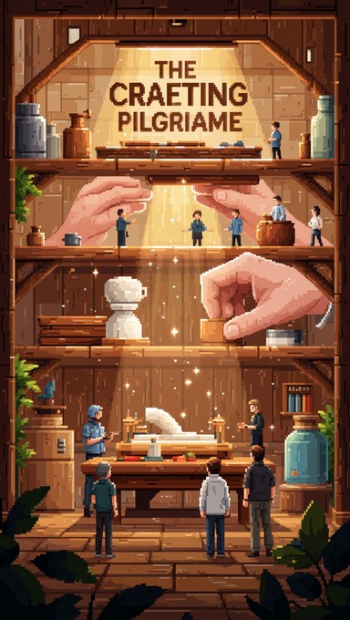 Free Crafting Journey Upward Image - Crafting, Pixel, Artisan ...