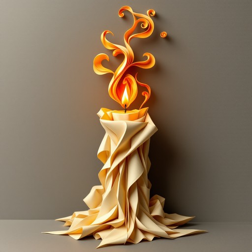Paper Flamethrower Free Paper Flame Extinguished Image - Origami, Papercraft, Sculpture ...