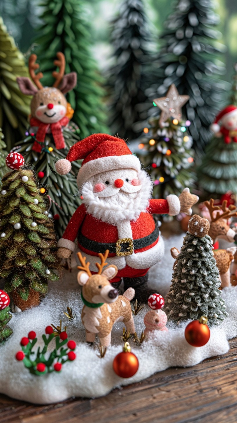 Free Santa Claus Display Image - Santa, Reindeer, Christmas | Download ...