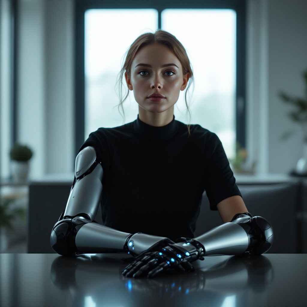 Free Bionic Woman Portrait Image - Bionic, Prosthetic, Woman | Download ...