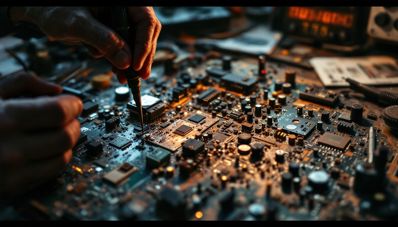 Reserved Pcb Free Circuit Board Revival Image - Electronics, Repair, Soldering ...